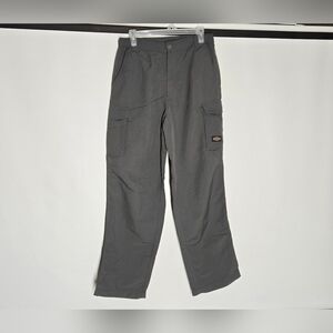 Guide Gear Gray Cargo Pants with Durable Fabric and Straight Leg